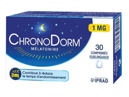 Chronodorm mélatonine 1mg - 30 comprimés