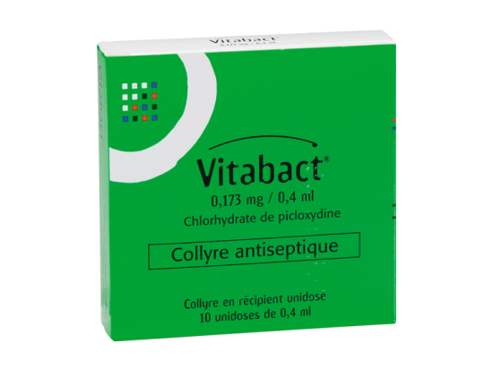 Thea Vitabact collyre antiseptique - 10 unidoses