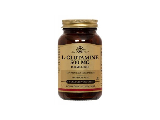 Solgar L-Glutamine 500mg - 50 gélules