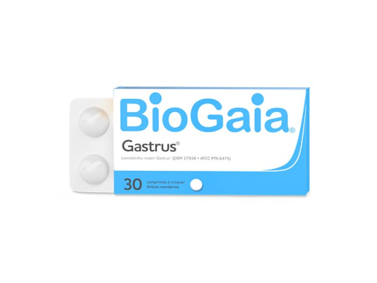 Biogaia Gastrus - 30 comprimés