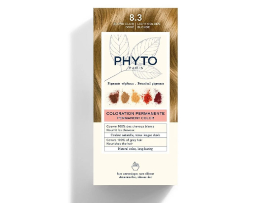 Phyto Phytocolor Kit de coloration permanente  8.3 Blond clair doré