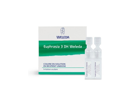 Weleda Euphrasia 3 DH collyre en solution - 10 unidoses