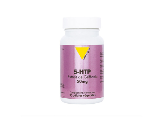 Vit'All+ 5-HTP Extrait de Griffonia 50mg - 30 gélules