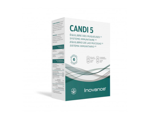 Inovance Candi 5 - 30 gélules + 30 comprimés