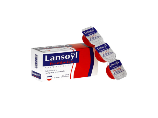 Lansoyl gelée framboise 15g - 9 doses
