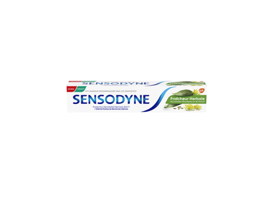 Sensodyne Fraîcheur Herbale - 75ml