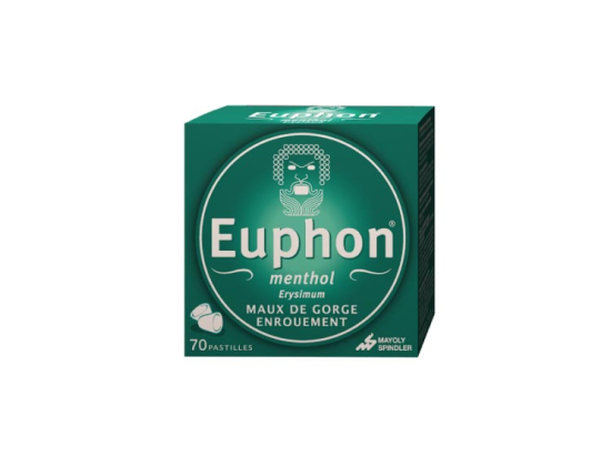 Euphon Pastilles menthol - 70 pastilles