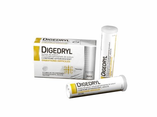 Digedryl digestions difficile - 30 comprimés effervescents
