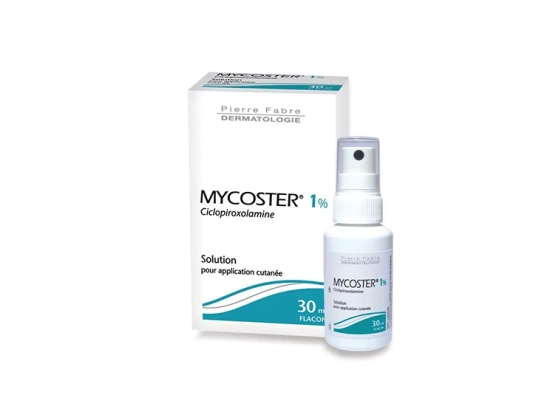 Mycoster 1%, solution pour application cutanée, vaporisateur 30 ml