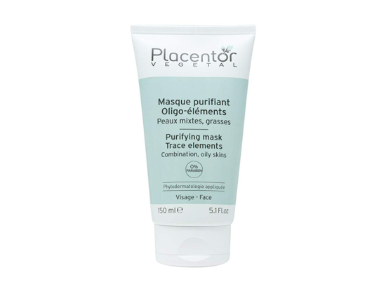 Placentor masque purifiant à l'argile verte peaux mixtes à grasses - 150ml
