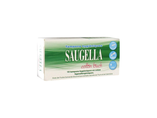 Saugella tampons cotton touch mini - x16
