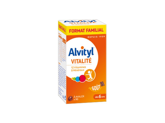 Vitalité 12 vitamines et minéraux  - 90 comprimés