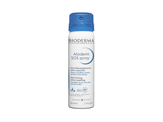 Bioderma atoderm sos spray anti-démangeaisons - 50ml