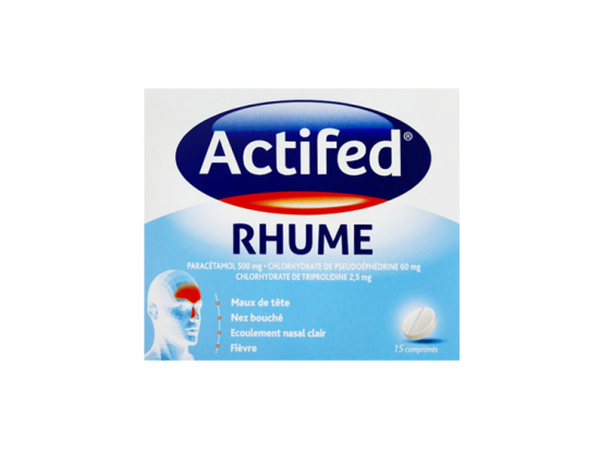 Actifed Rhume - 15 comprimés
