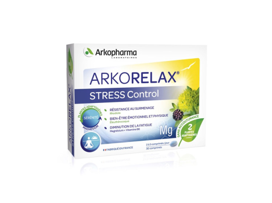 Arkopharma Arkorelax Stress control - 30 comprimés