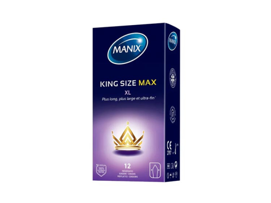 Manix King Size Max XL - 12 préservatifs