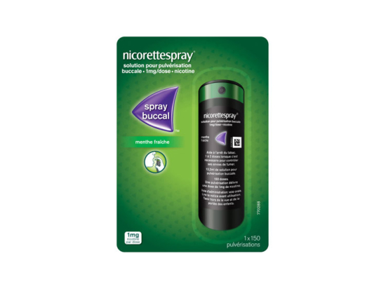 NicoretteSpray 1mg Menthe fraîche - 1 spray