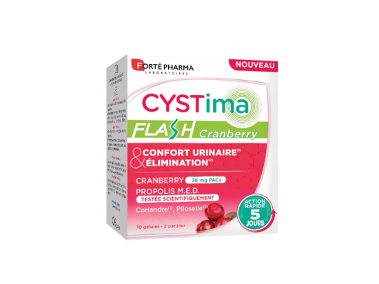Forté Pharma Cystima Fash Cranberry - 10 gélules