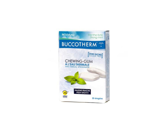 Buccotherm Chewing-gum sans sucres - 20 Dragées