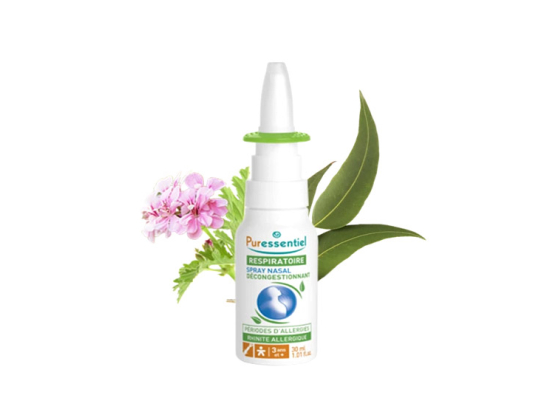 Puressentiel  Spray Nasal Décongestionnant Allergies aux HE BIO - 30 ml