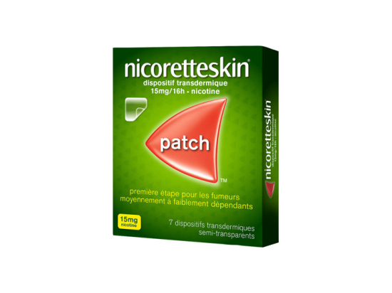 NicoretteSkin 15mg/16H - 7 patchs