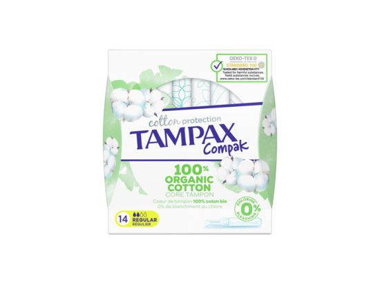 Tampax Cotton Protection Regular - 14 tampons