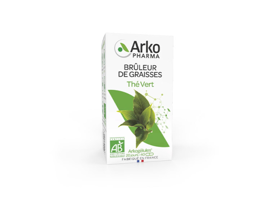 Arkopharma Arkogélules Thé vert BIO - 40 gélules