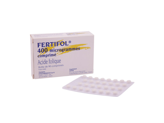 Effik Fertifol 400 microgrammes - 90 comprimés