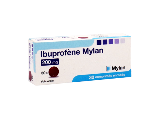 Mylan Ibuprofène 200mg comprimés enrobés - x30