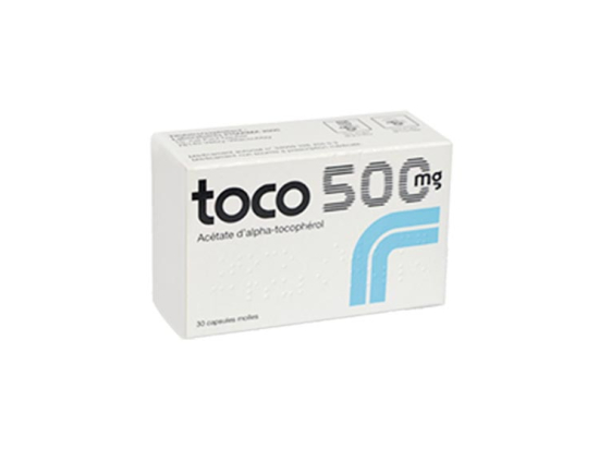 Toco 500mg - 30 Capsules Molles