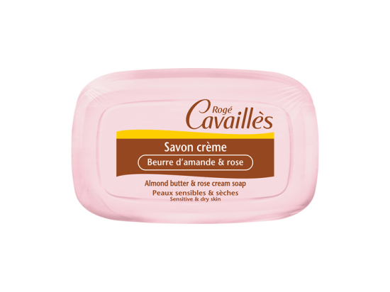 Rogé Cavaillès savon crème beurre d'amande & rose - 115g