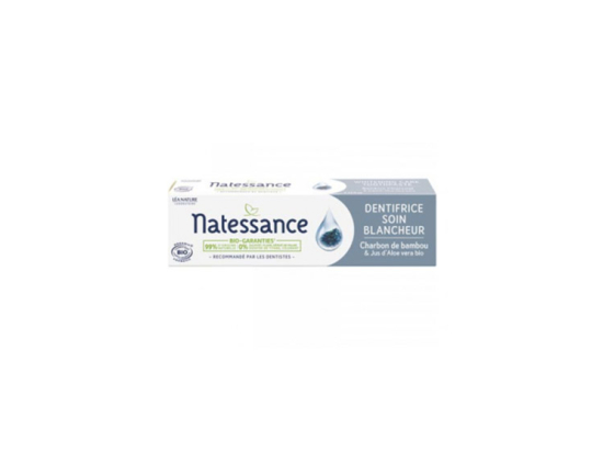 Natessance Dentifrice soin blancheur BIO - 75ml