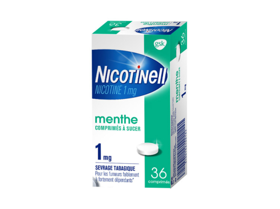 Nicotinell 1mg Menthe - 36 comprimés à sucer