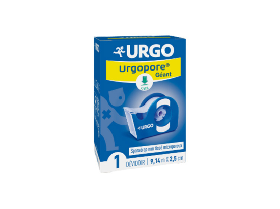 Urgo Urgopore Géant Sparadrap microporeux 9,14m x 2,5cm