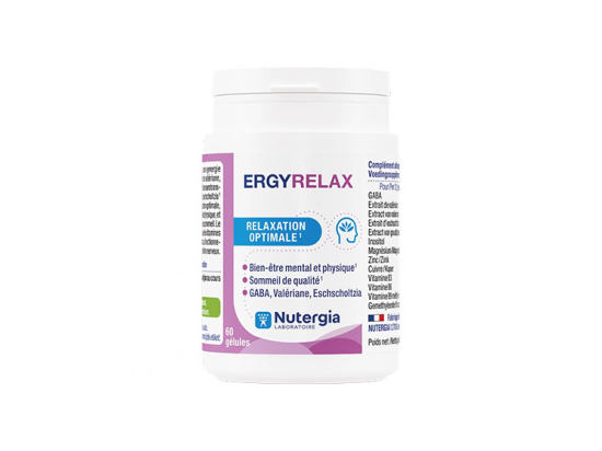 Nutergia ErgyRelax Relaxation Optimale - 60 gélules
