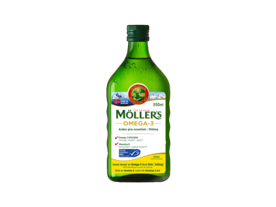 Moller's Omega 3 Citron - 250ml