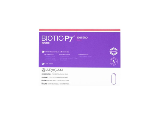 Aragan biotic P7 Entero - 10 gélules