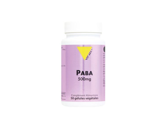 Vit'All Paba 500 mg - 50 gélules