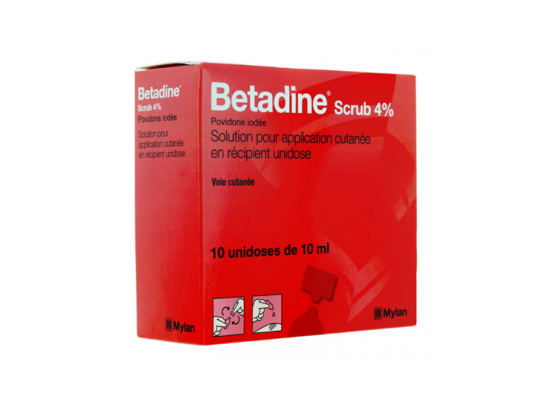 Betadine Scrub 4% Solution unidose - 10x10ml
