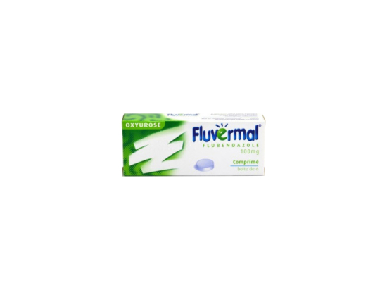 Fluvermal 100 mg - 6 comprimés