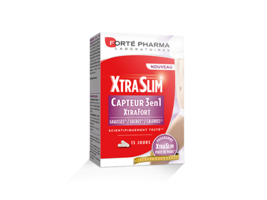 Forte Pharma Xtraslim 3 en 1 XtraFort- 60 gélules