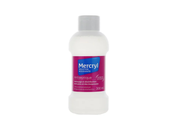 Mercryl Solution Moussante pour Application Cutanée 300ml