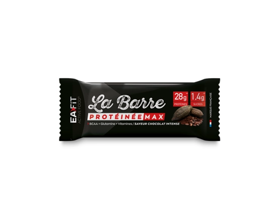 Eafit La Barre Protéinée Max Chocolat Intense - 60g