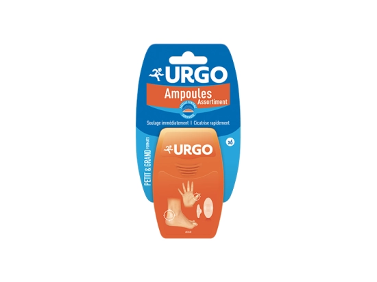 URGO Ampoules traitement - 6 pansements hydrocolloïdes