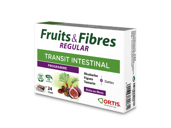 Ortis Fruits & Fibres Regular - 24 cubes
