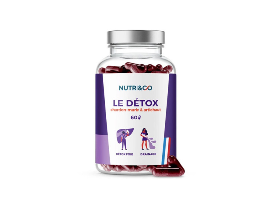Nutri & Co Le Détox Chardon-Marie - 60 gélules