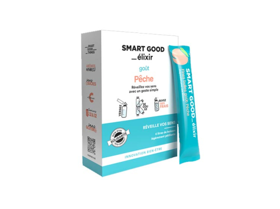 Smart good things elixir pêche - 12 dosettes
