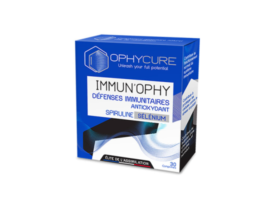 Ophycure Immun'ophy Défenses immunitaires & Antioxydant - 30 comprimés