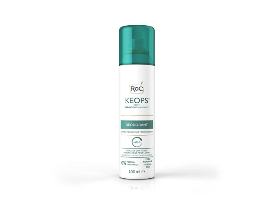 RoC Keops Déodorant Spray Fraîcheur 48h  - 100 ml