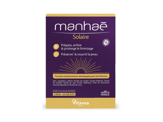 Manhaé Solaire - 60 gélules